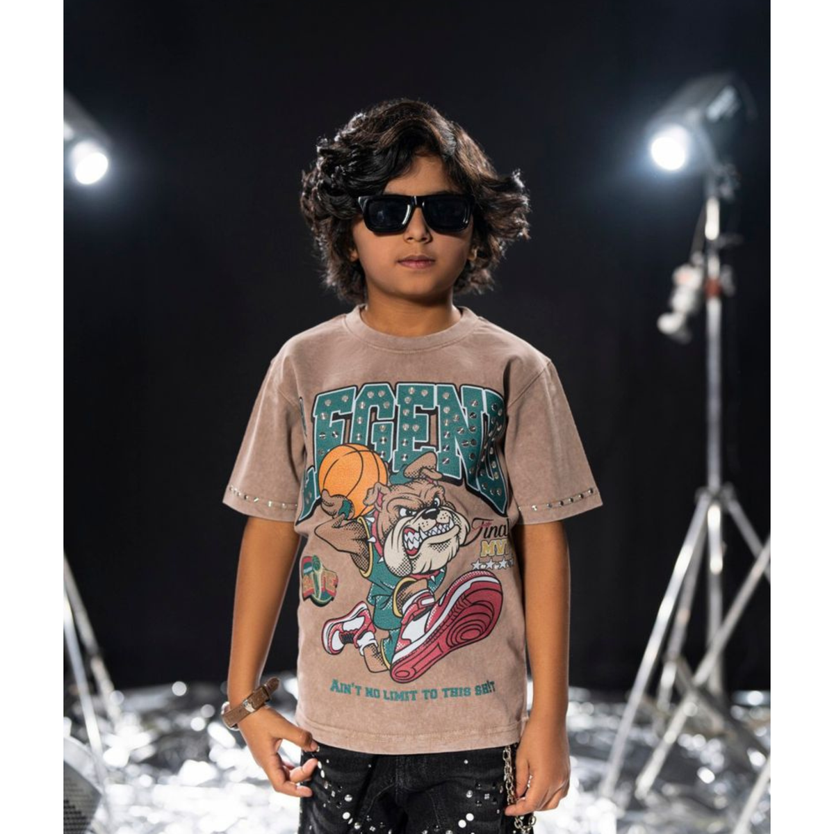 Legend Brown Kids T-Shirt