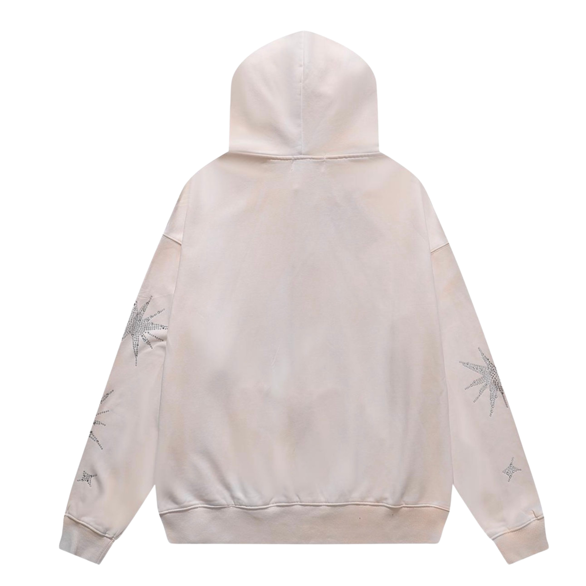 Majestik Gladiator Graphic Zip-Up Men's Hoodie – Cream