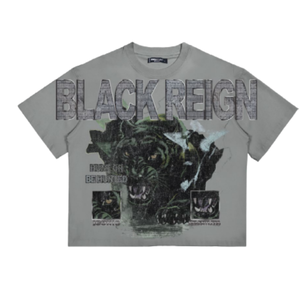 Mens Roku Studio Black Reign T-Shirt