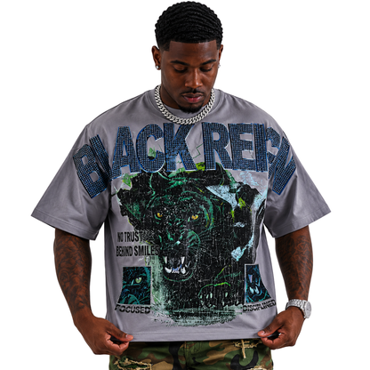 Mens Roku Studio Black Reign T-Shirt