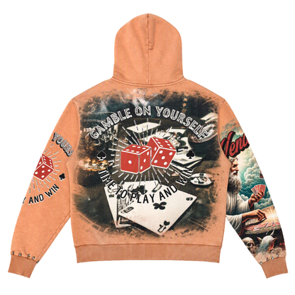 Mens Stray Vendetta Zip-Up Hoodie