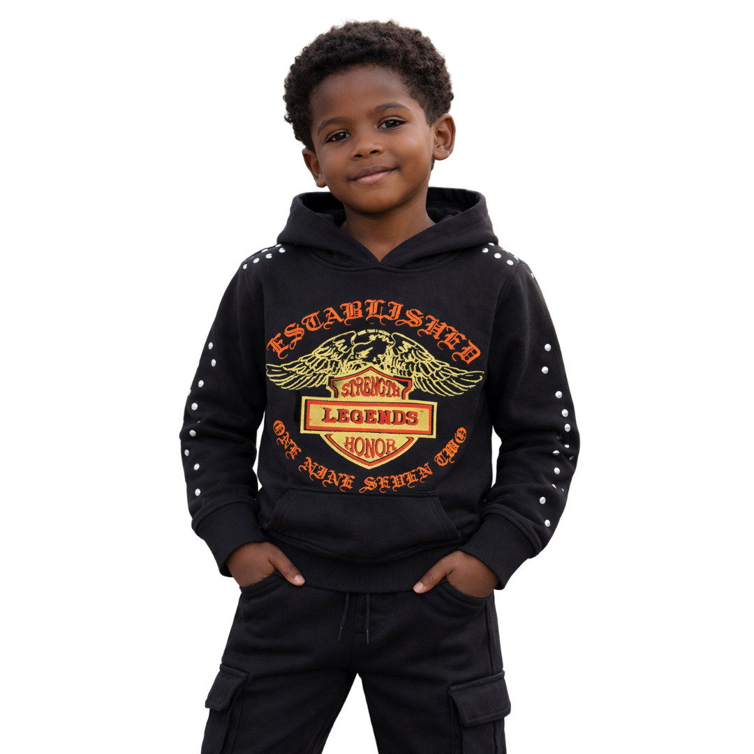 Kids Strength Honor Hoodie