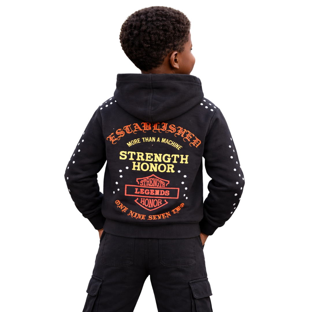 Kids Strength Honor Hoodie
