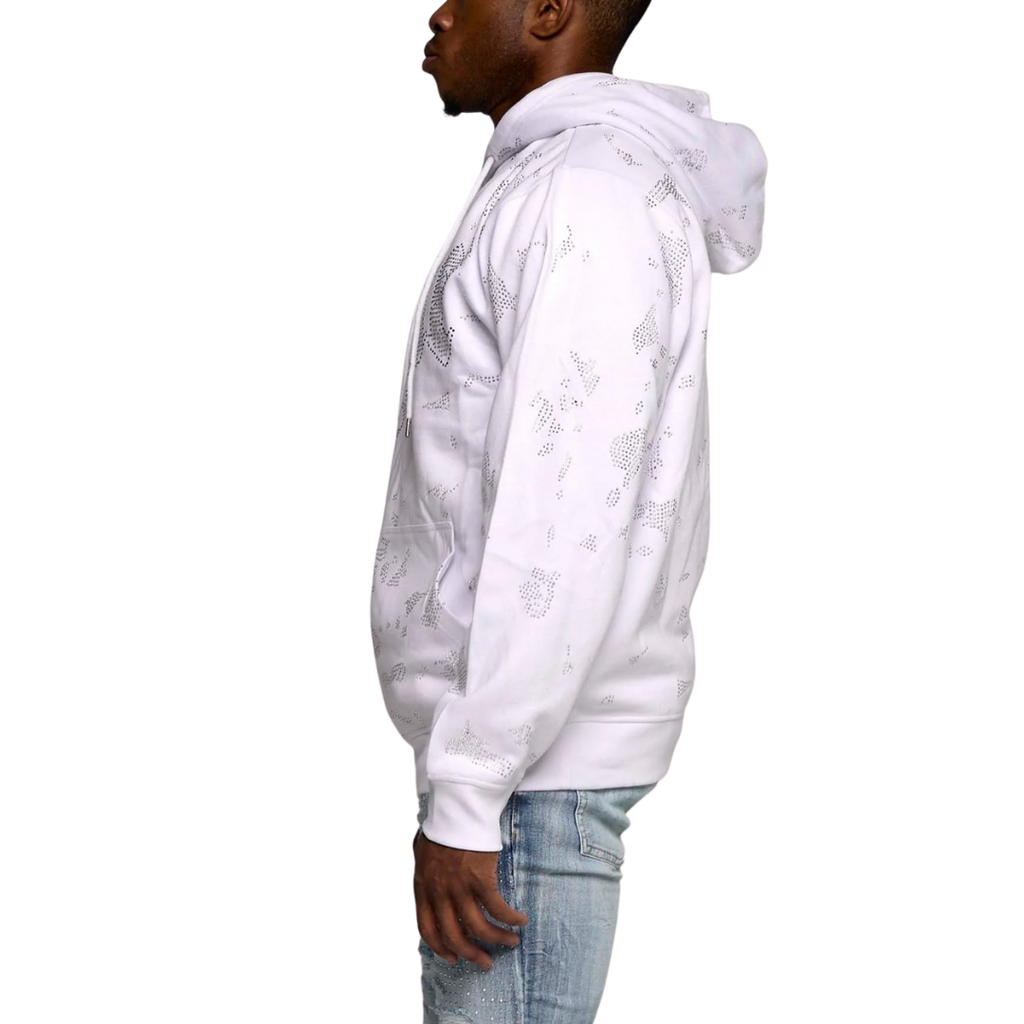 Men's Crystalizes DLXE Fleece Pullover Hoodie
