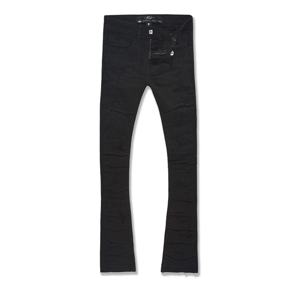 Kids Stacked Ripple Effect Denim JTF1157