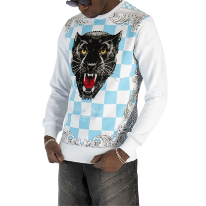 Panther Graphic Art Sweatshirt