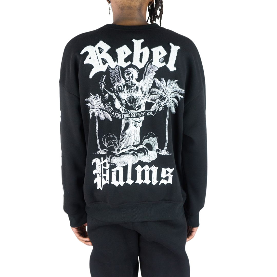 Rebel Palms Fleece Sweatshirt