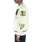 Angels Melton Varsity Jacket