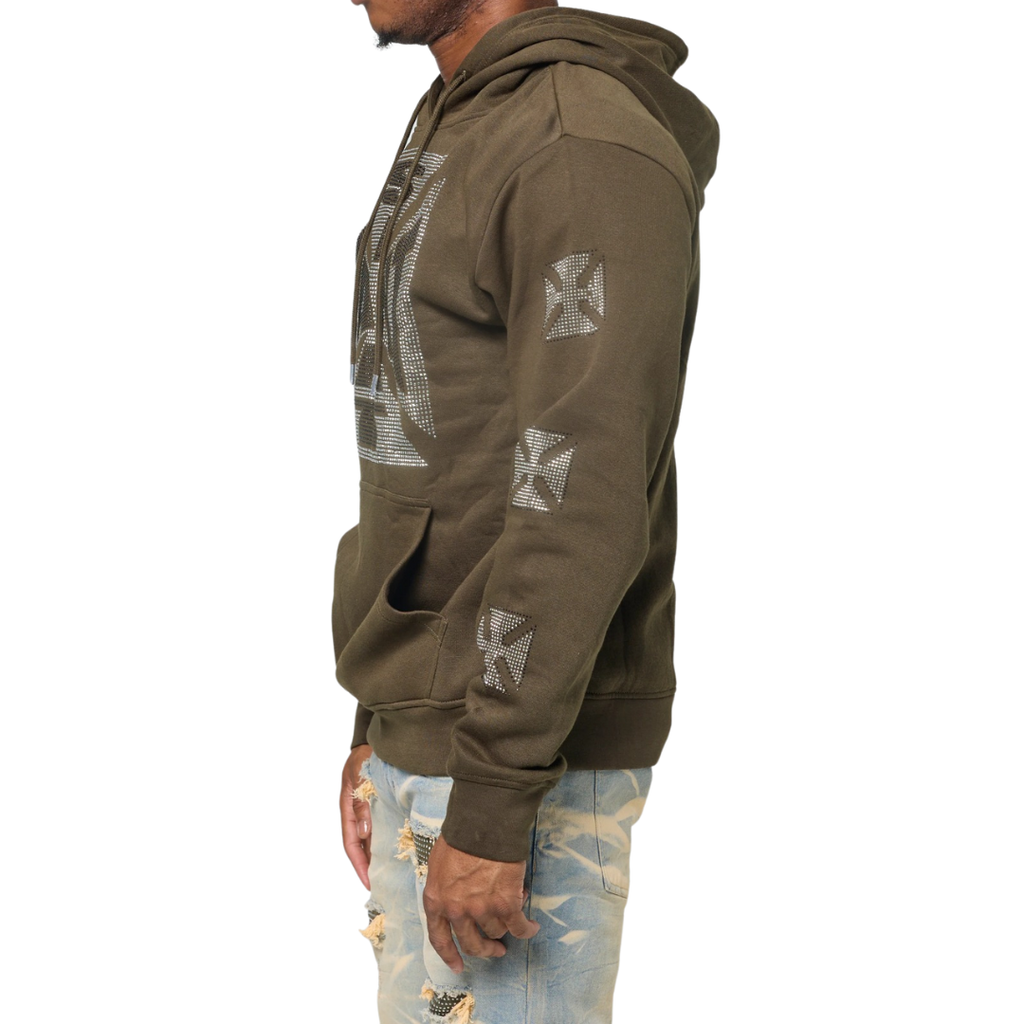Men's Saint Crystal Fleece Pullover Hoodie