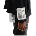 God Bless The Real Hoodie - Speckled Black Statement Streetwear