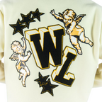 Angels Melton Varsity Jacket