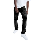 Straight Fit Patchwork Jean BL-80504
