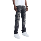Straight Fit Patch Work BL-80506