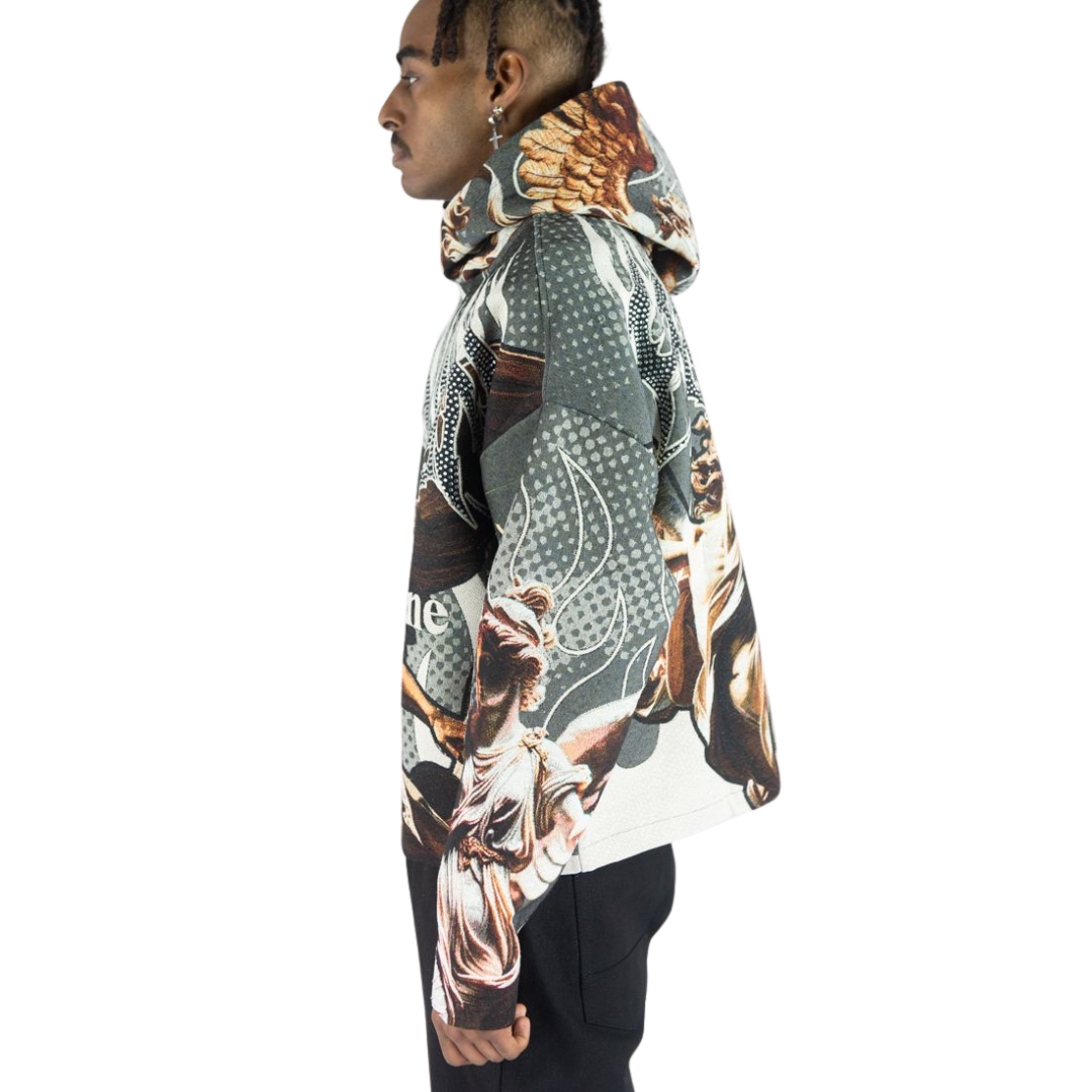 Rhinestone Heaven Tapestry Hoodie
