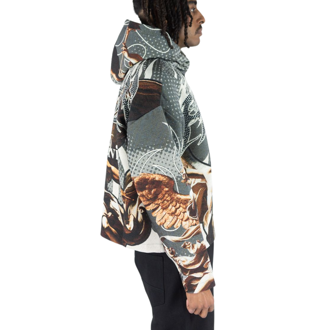 Rhinestone Heaven Tapestry Hoodie