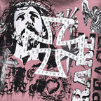 Mens Rare Peace Mad World T-Shirt (Dust Pink)