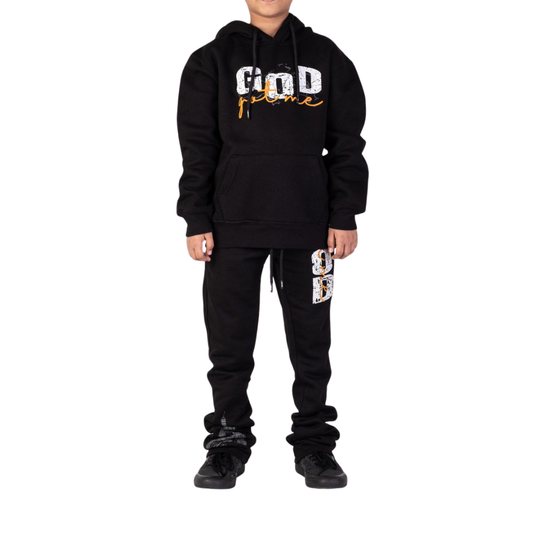Kids God Got Me Matching Set