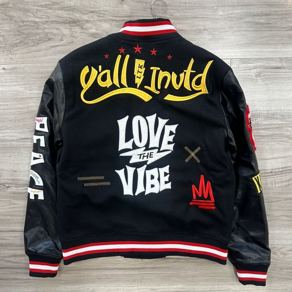 Love to Vibe Varsity Jacket