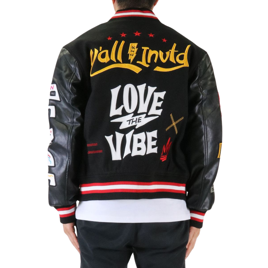Love to Vibe Varsity Jacket
