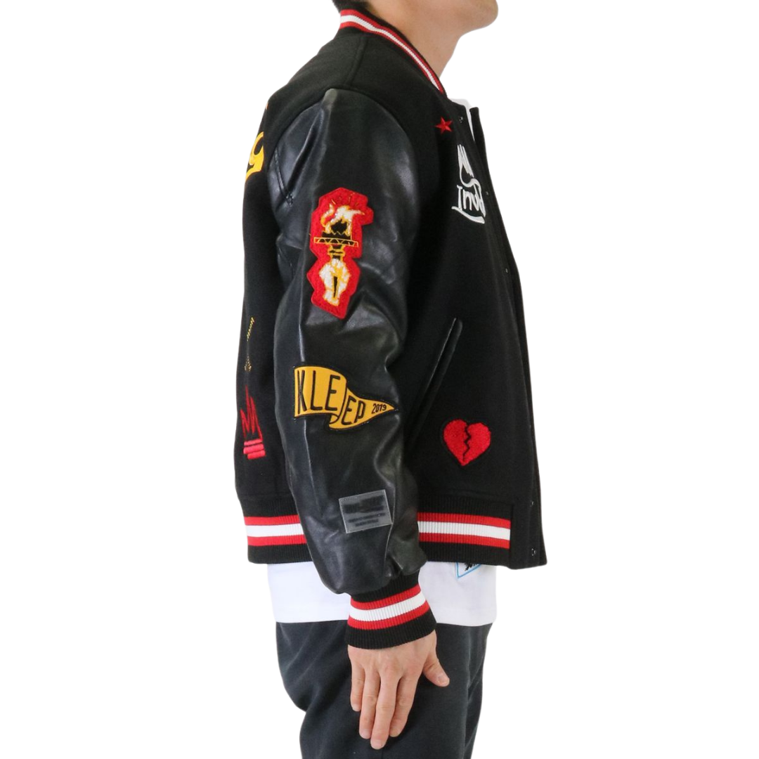 Love to Vibe Varsity Jacket