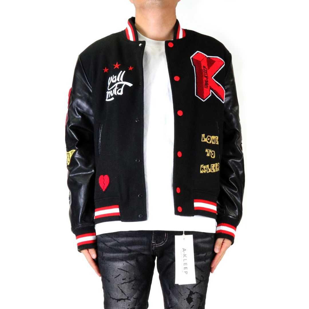 Love to Vibe Varsity Jacket