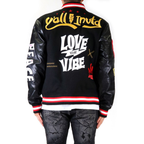 Love to Vibe Varsity Jacket