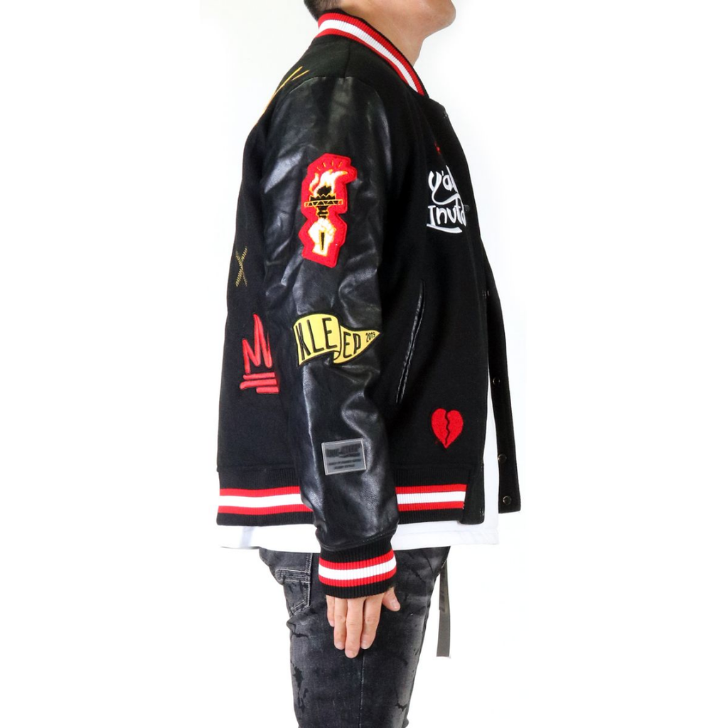 Love to Vibe Varsity Jacket