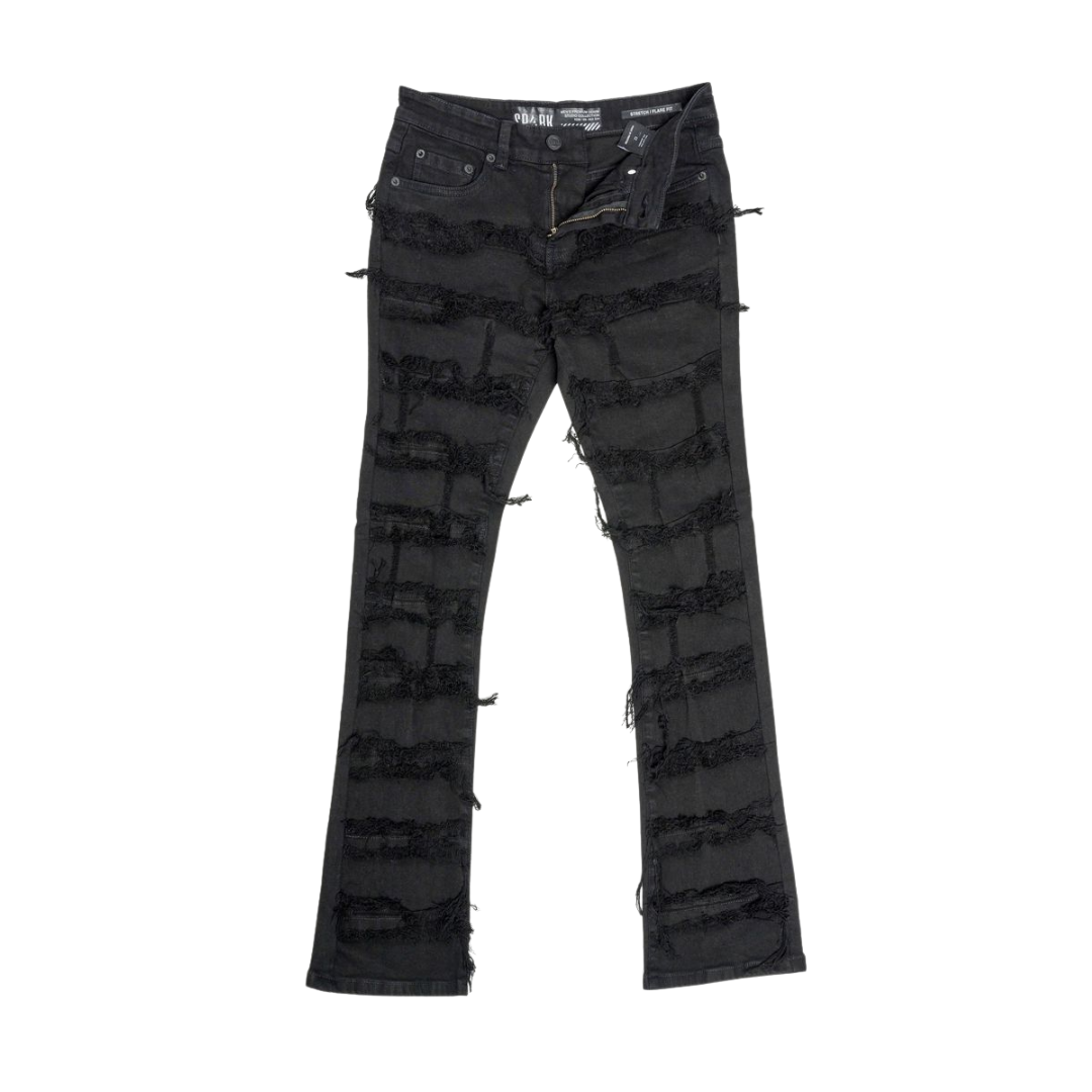 Kids Stacked Denim Jeans