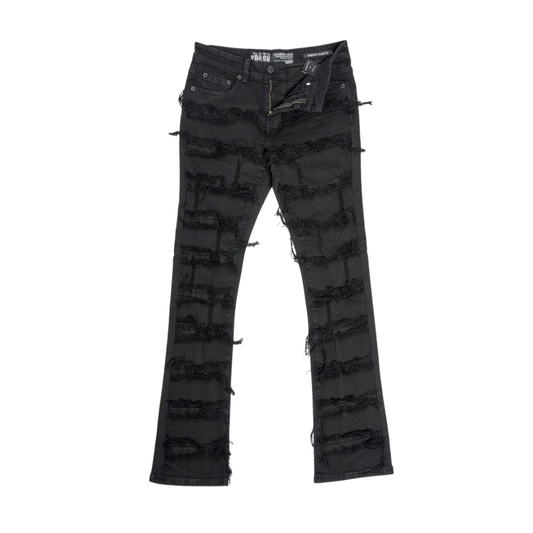 Kids Stacked Denim Jeans