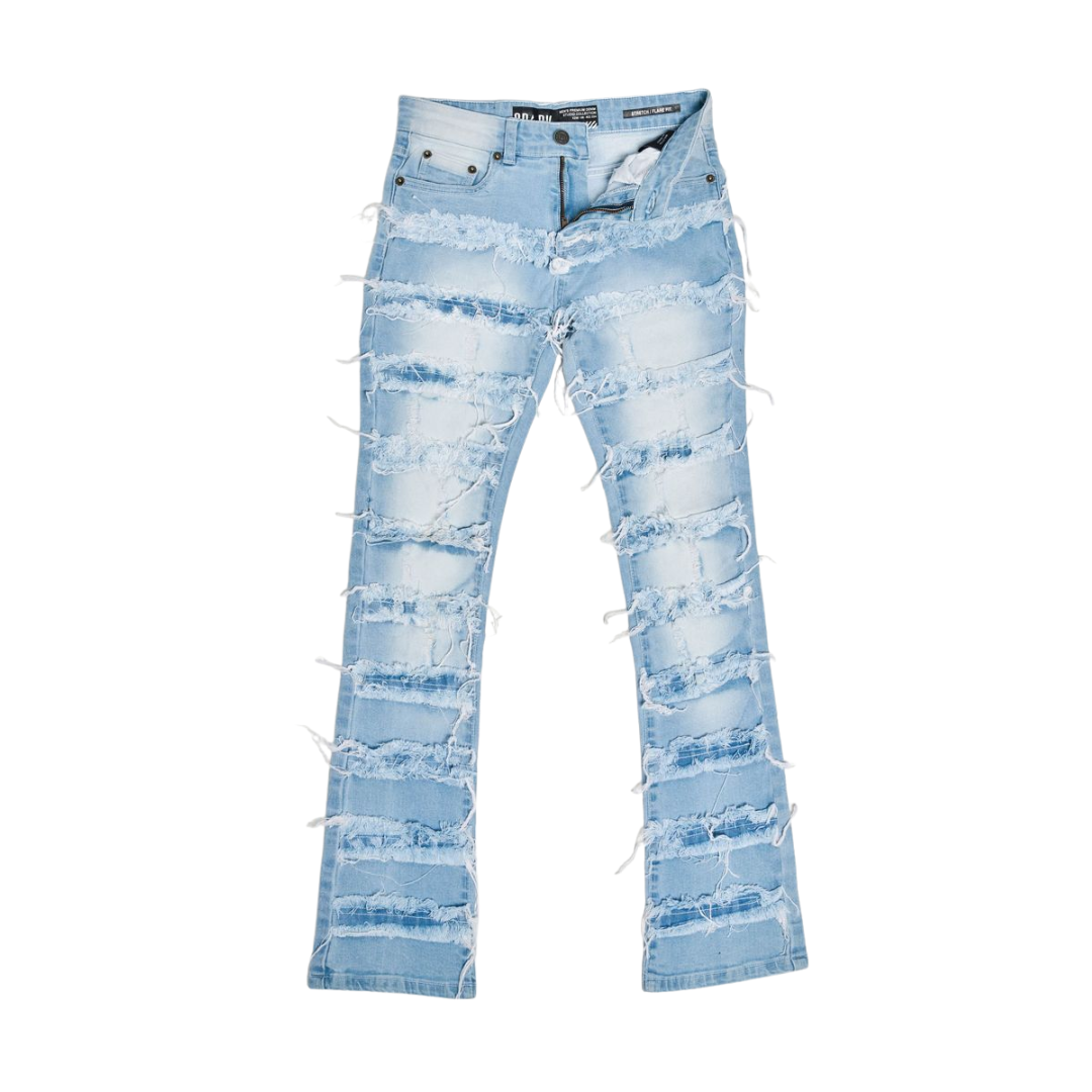 Kids Stacked Denim Jeans