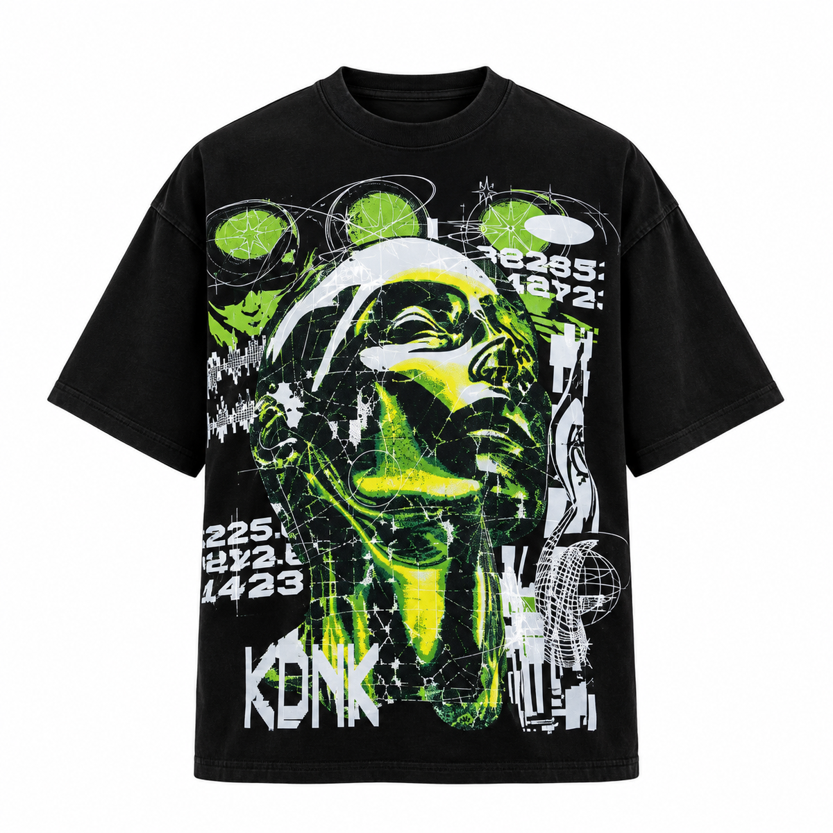 Mens Hyper Intelligence Black T-Shirt