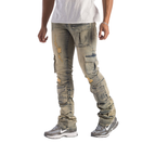 Stacked Cargo Jeans KD2056B