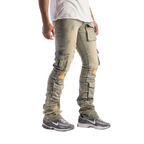 Stacked Cargo Jeans KD2056B