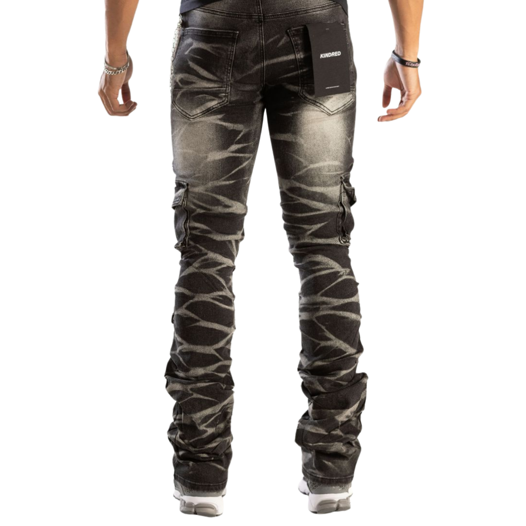 Premium Utility Stacked Jeans KD2204