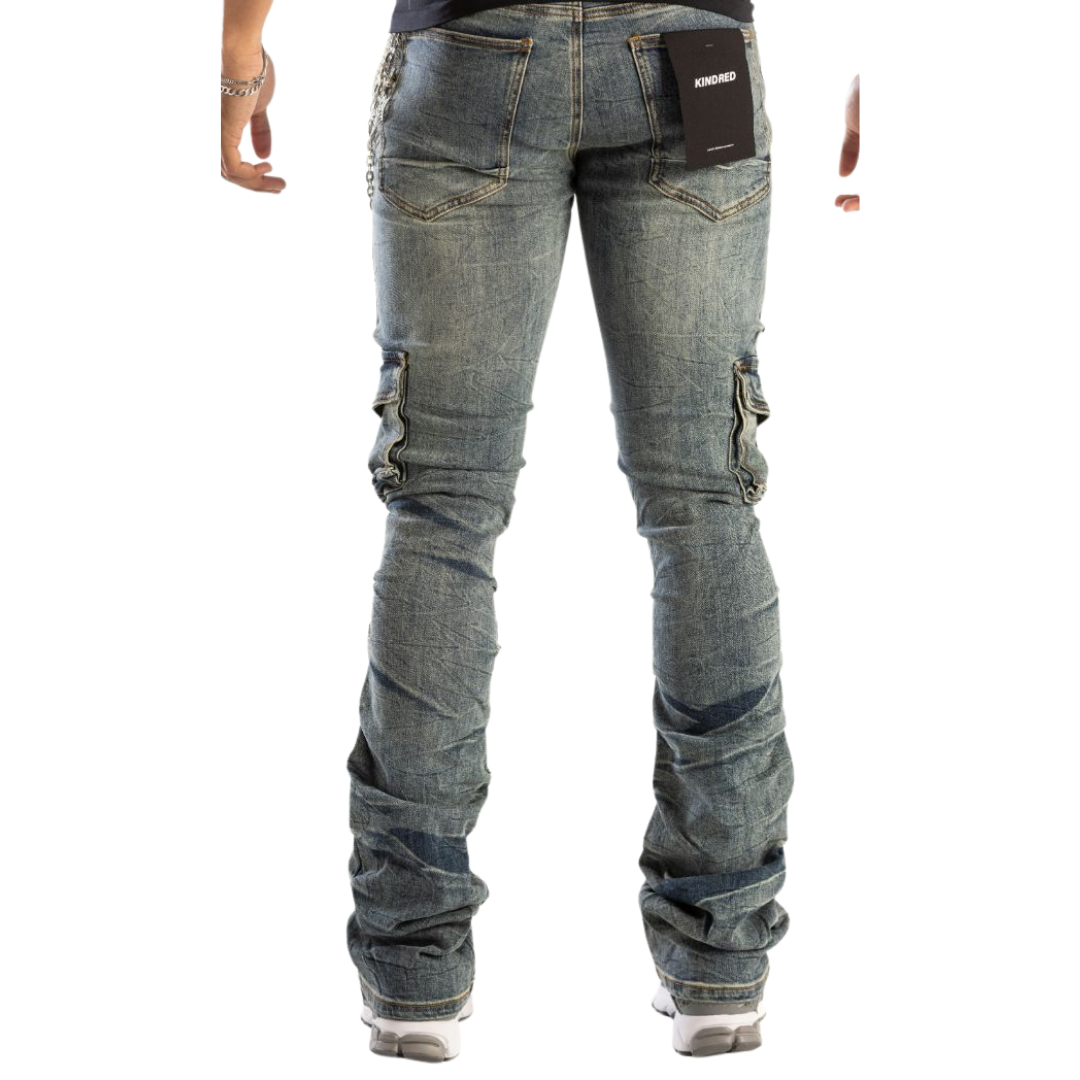 Premium Utility Stacked Jeans KD2204