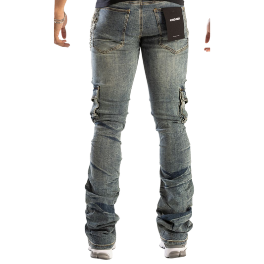 Premium Utility Stacked Jeans KD2204