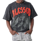 Blessed - Cropped French Terry T-Shir