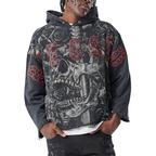 Blessed Cropped French Terry Hoodie