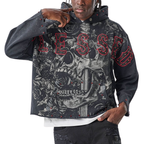 Blessed Cropped French Terry Hoodie