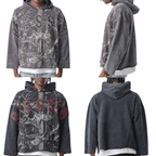 Blessed Cropped French Terry Hoodie