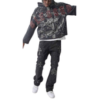 Blessed Cropped French Terry Hoodie