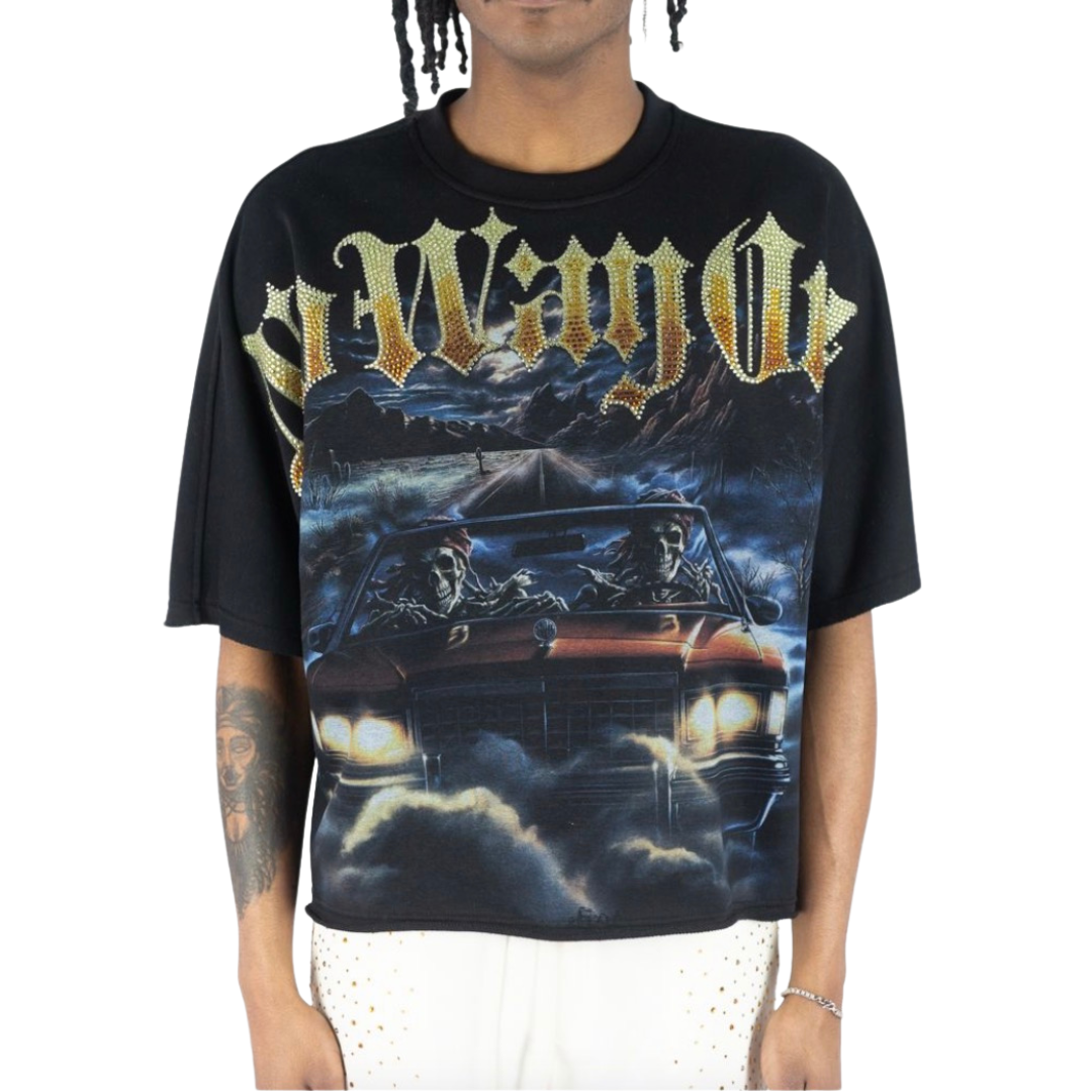 No Way Out Rhinestone T-Shirt