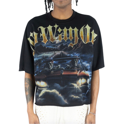 No Way Out Rhinestone T-Shirt