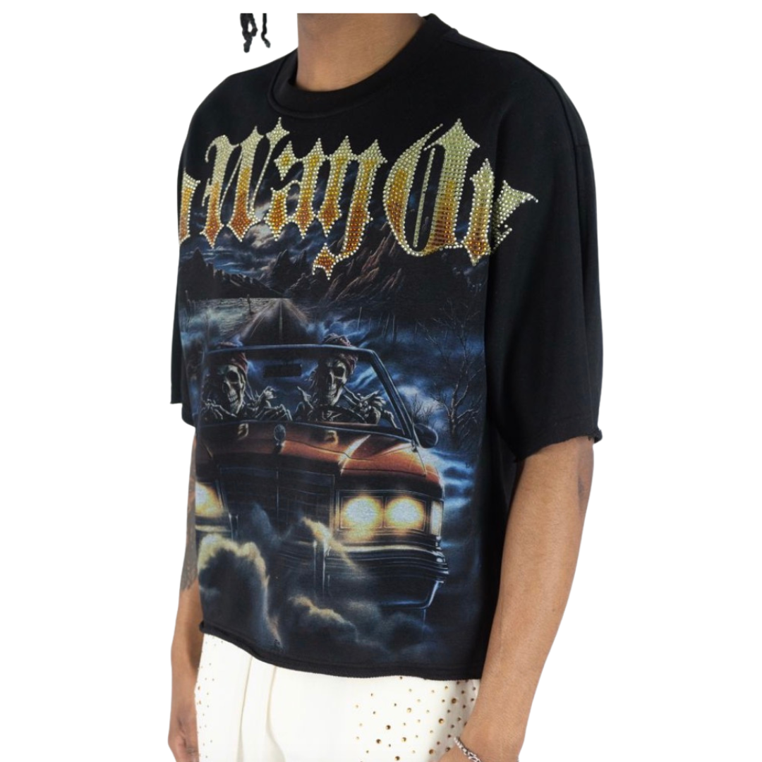 No Way Out Rhinestone T-Shirt