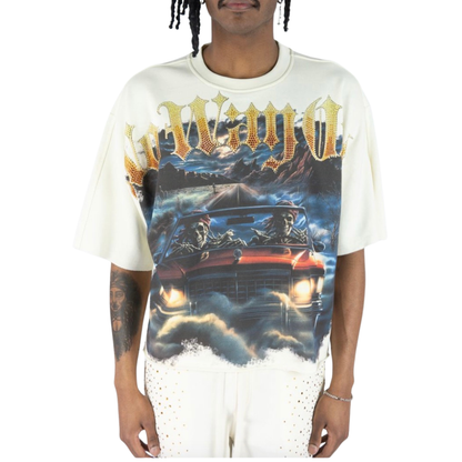 No Way Out Rhinestone T-Shirt