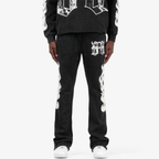 Saints 08 Vintage Wash Sweatpants – Black