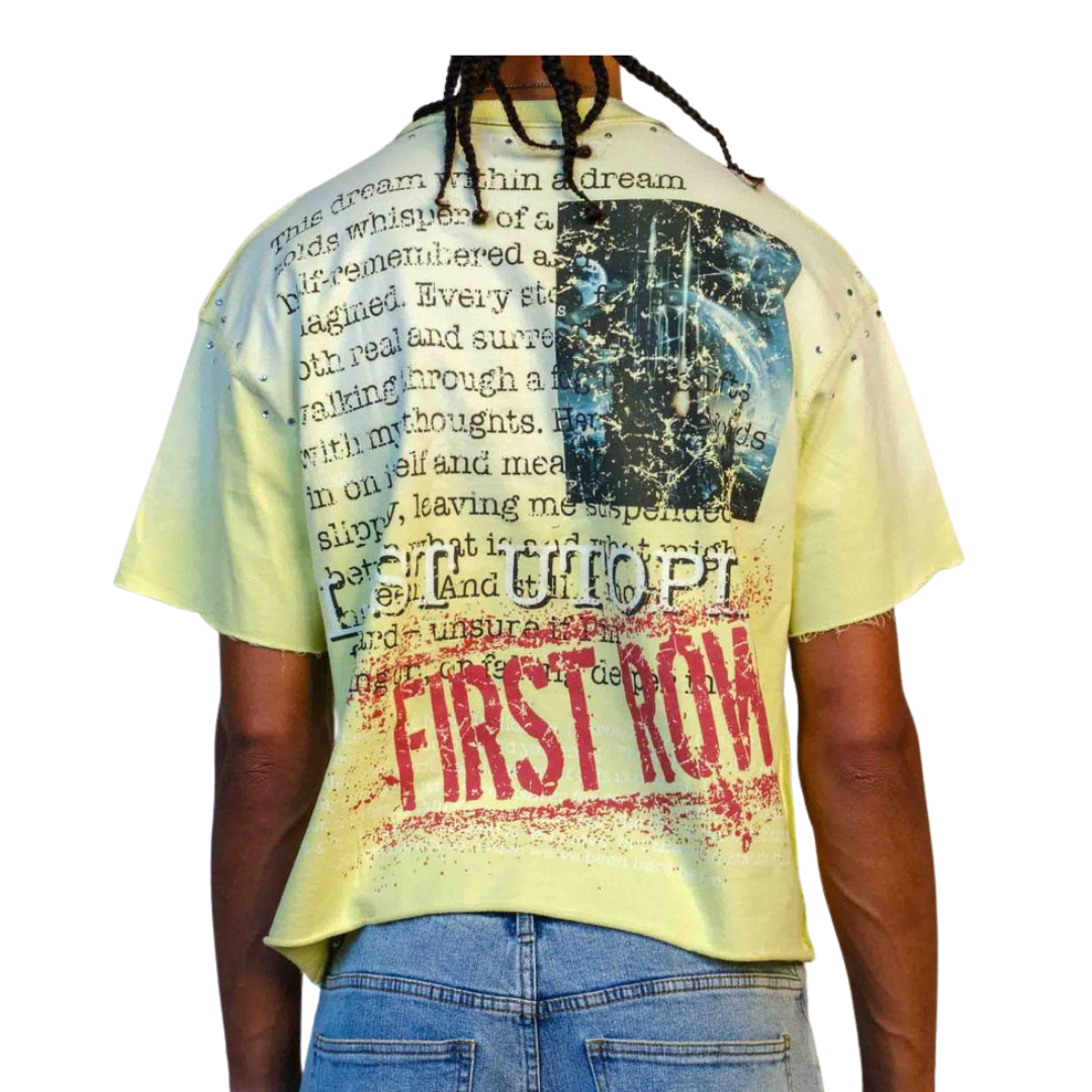 Lost Utopia Program Cropped T-Shirt