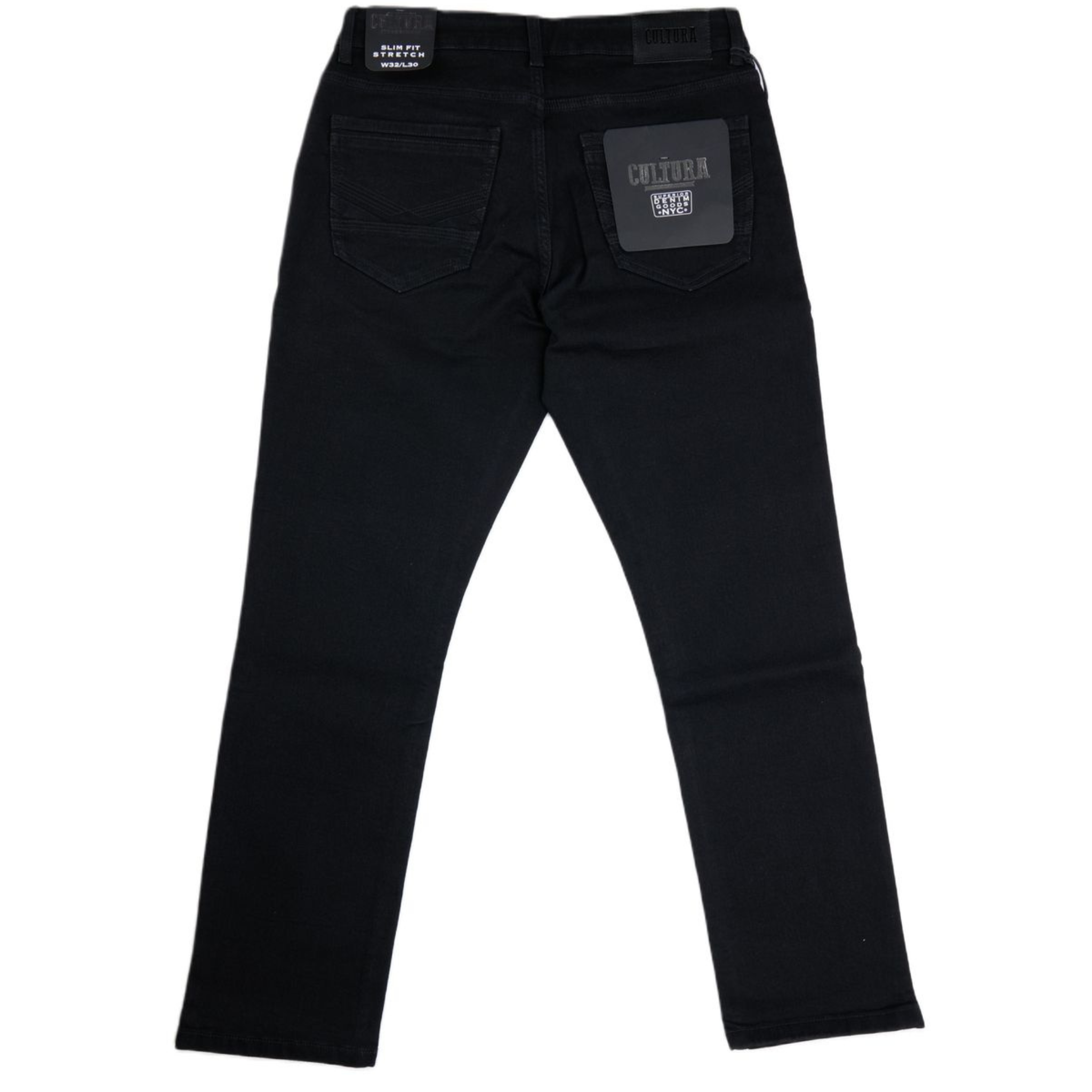 Mens Core Slim Fit Denim Jeans – Black