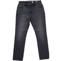 Mens Stretch Slim Fit Denim Jeans – Washed Black