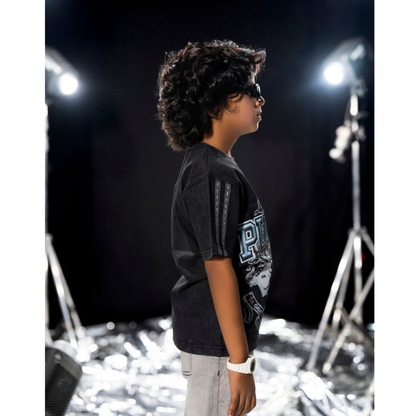 Purpose Black Kids T-Shirt
